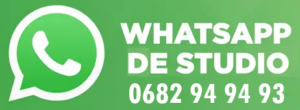 whatsapp naar de Studio van onze Dj
